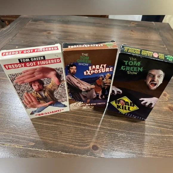Vintage Tom Green VHS Tapes - RARE - Picture 2 of 4